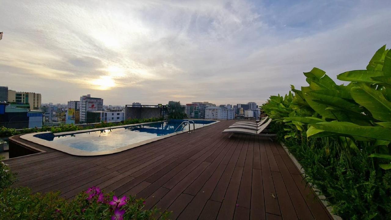 Dhts Business Hotel & Apartment Ho Chi Minh-stad Buitenkant foto